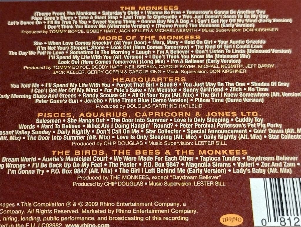 The Monkees - Original Album Series [5 CD Box], Ophalen of Verzenden, Zo goed als nieuw, Album