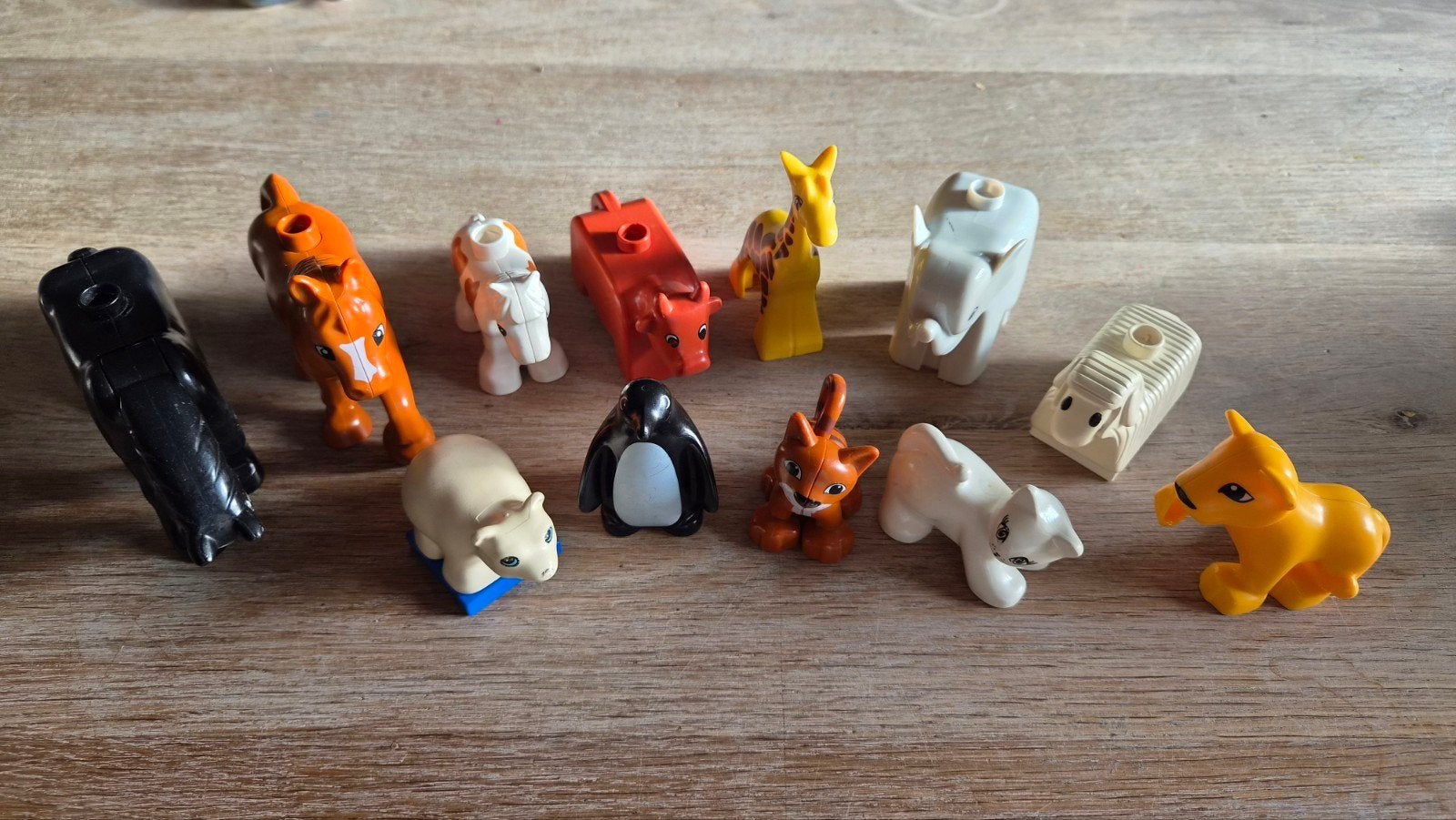 Dierenfiguren duplo - diverse soorten, Ophalen of Verzenden, Gebruikt