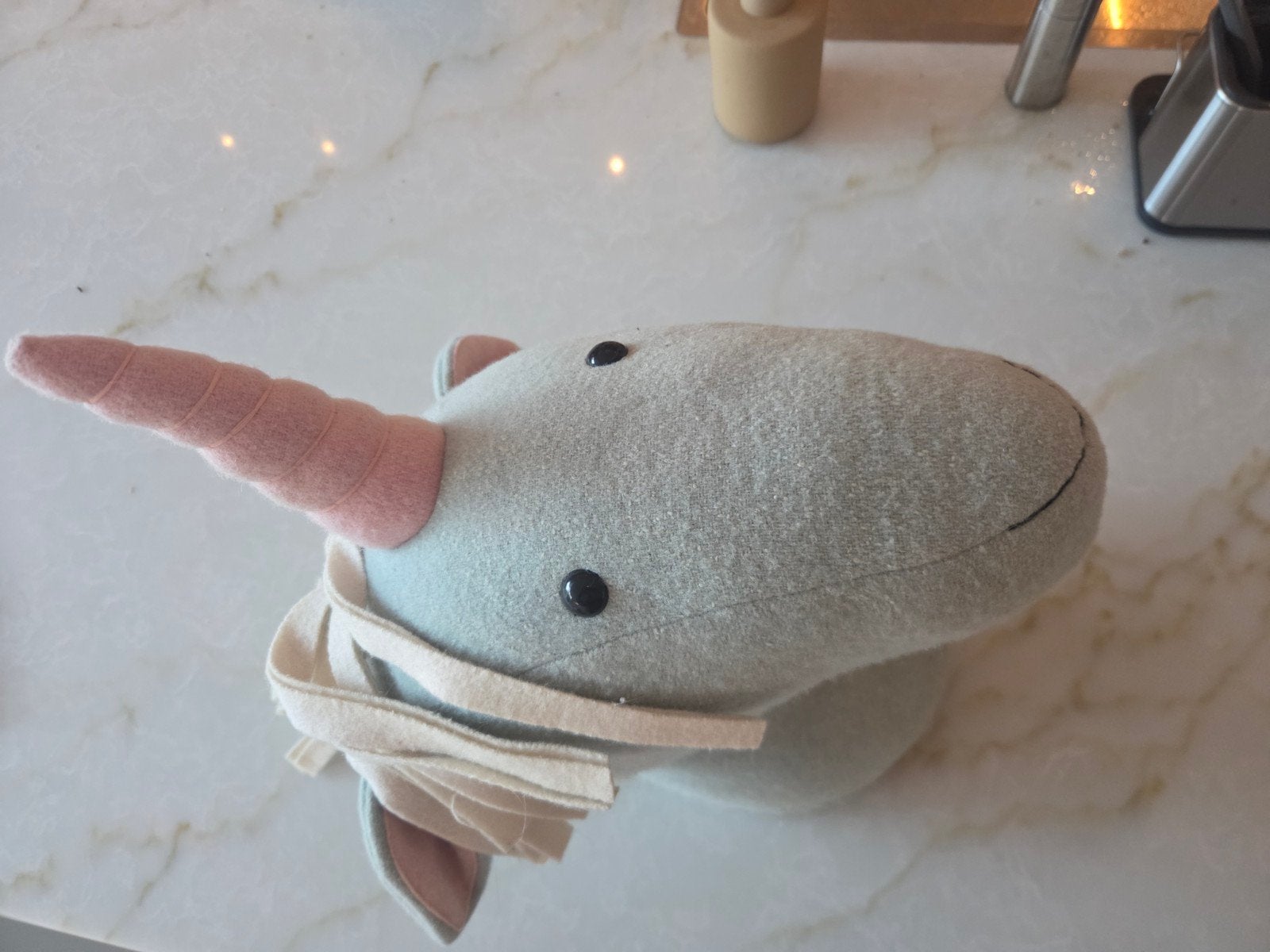 kidsdepot unicorn (muur) hoofd, Ophalen of Verzenden, Gebruikt