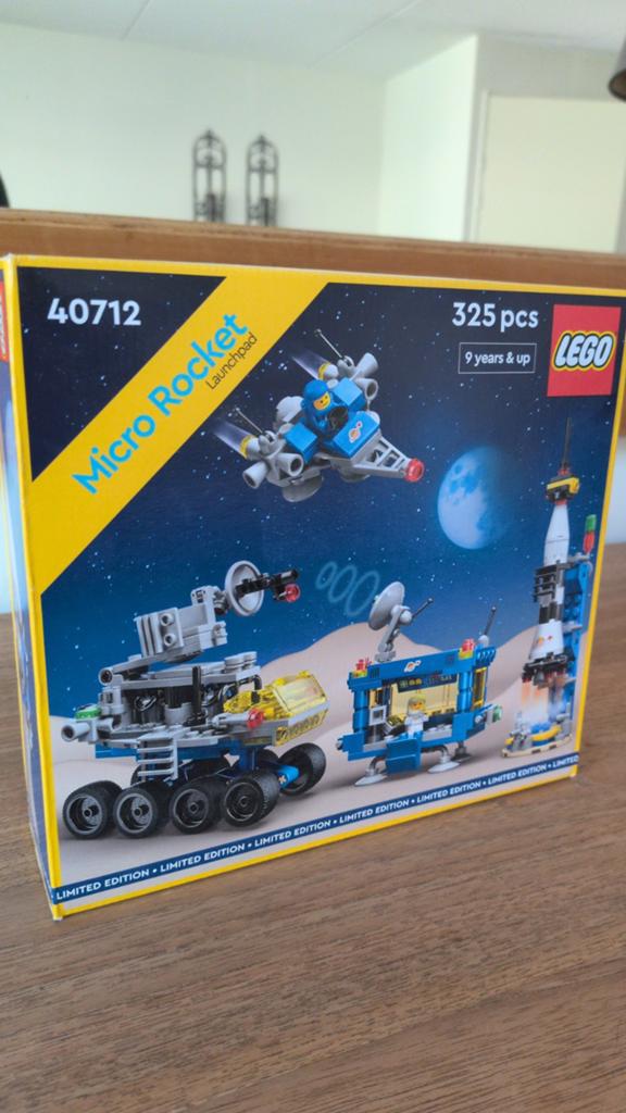 LEGO Micro raketlanceerplatform - 40712, Ophalen of Verzenden, Nieuw