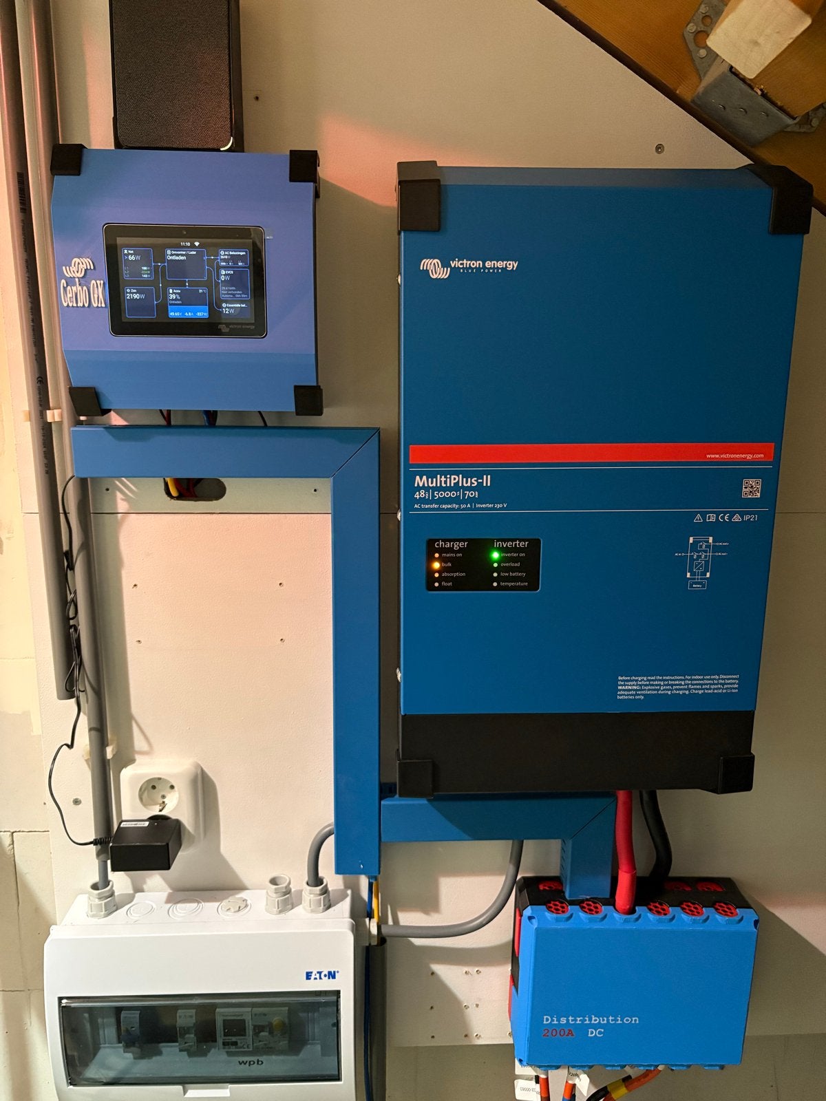 Victron MultiPlus-II 48V 5000VA 70A Omvormer/Lader, Ophalen, Zo goed als nieuw, Overige typen