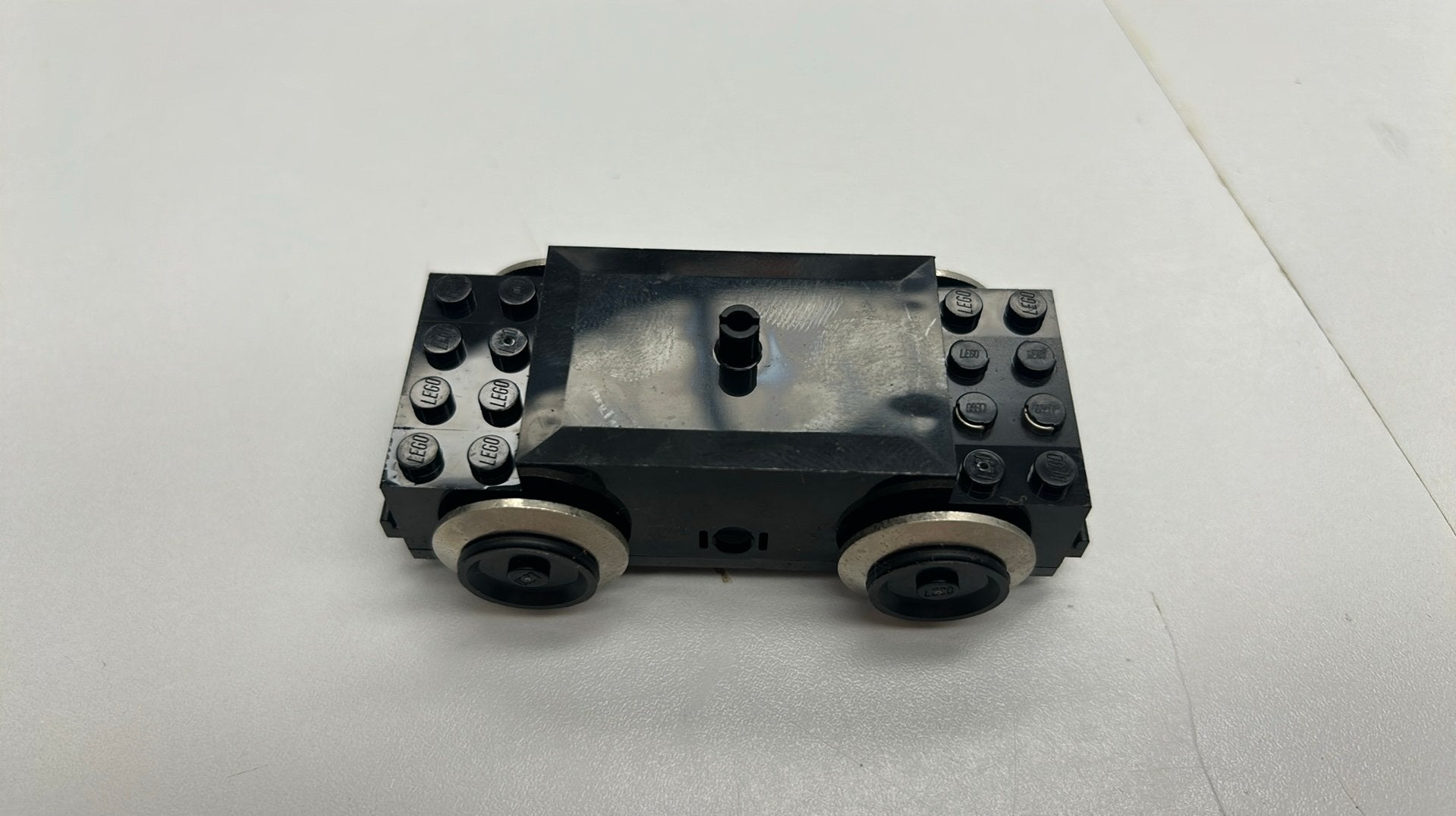 SB2963 Lego trein motor 9v compleet met 4 haakjes, Ophalen of Verzenden, Zo goed als nieuw