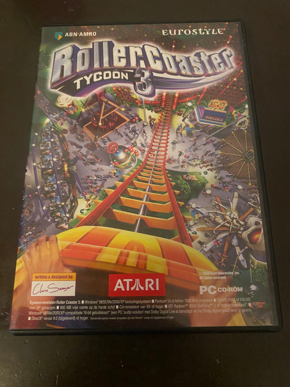 PC Game: Rollercoaster Tycoon 3 + eJay/Music Mix, Spelcomputers en Games, Games | Pc, 1 speler, Ophalen of Verzenden, Zo goed als nieuw