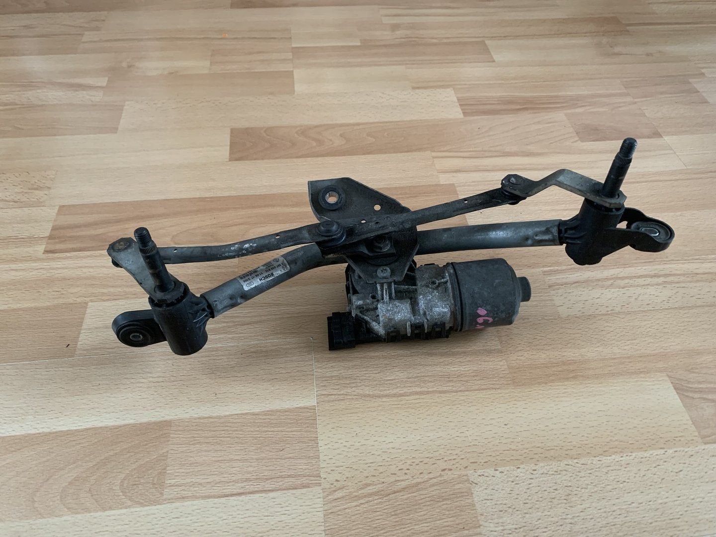 ruitenwissermotor mechaniek renault twingo II 2007 tot 2014, Gebruikt, -, Renault, -