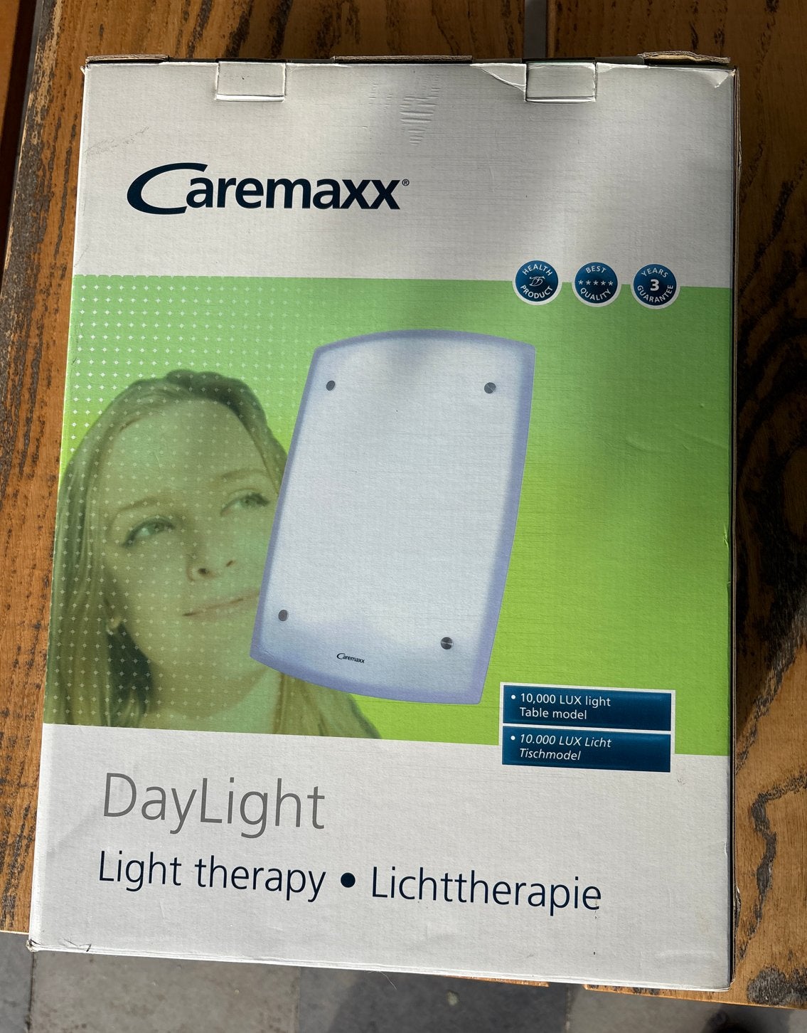 Caremaxx DayLight Lichttherapie Lamp 10.000 LUX, Witgoed en Apparatuur, Persoonlijke-verzorgingsapparatuur, Ophalen of Verzenden