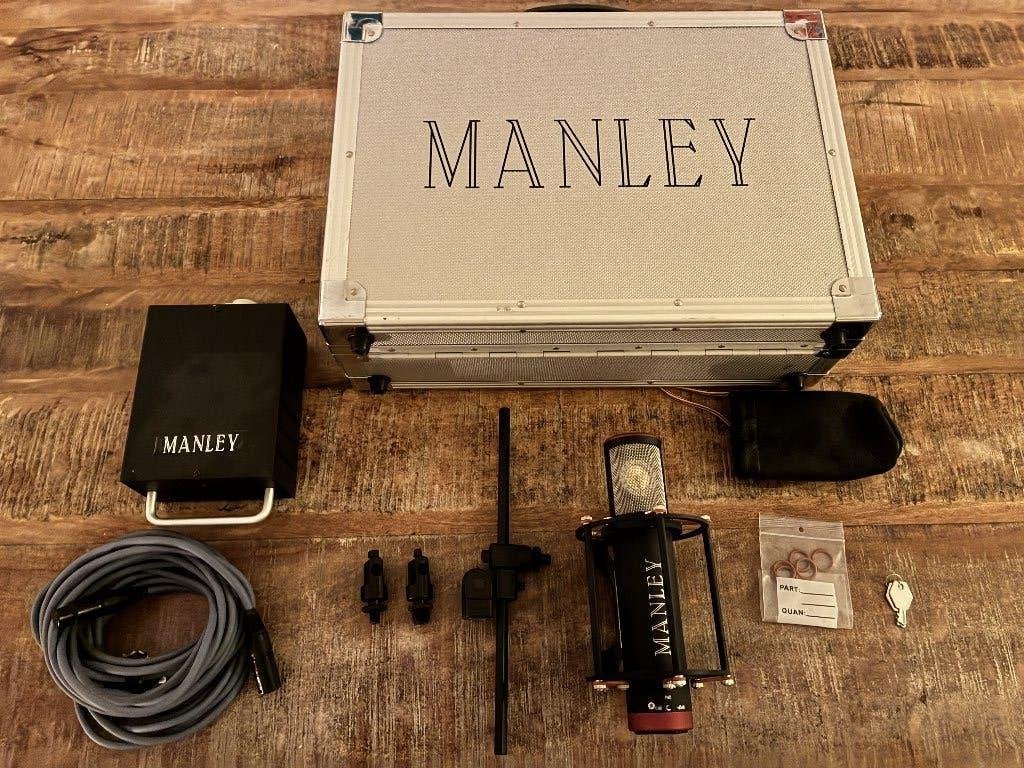 Manley Reference Cardioid Microfoon met Koffer, Ophalen, Gebruikt, Studiomicrofoon