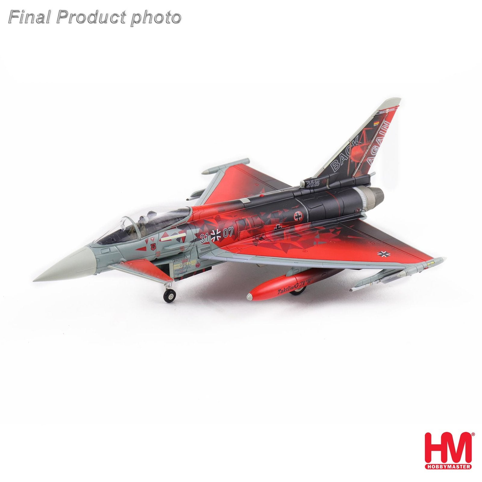 Hobby master HA6634 | Eurofighter EF2000 Typhoon, Ophalen, Schaalmodel, Nieuw, Pilot Station