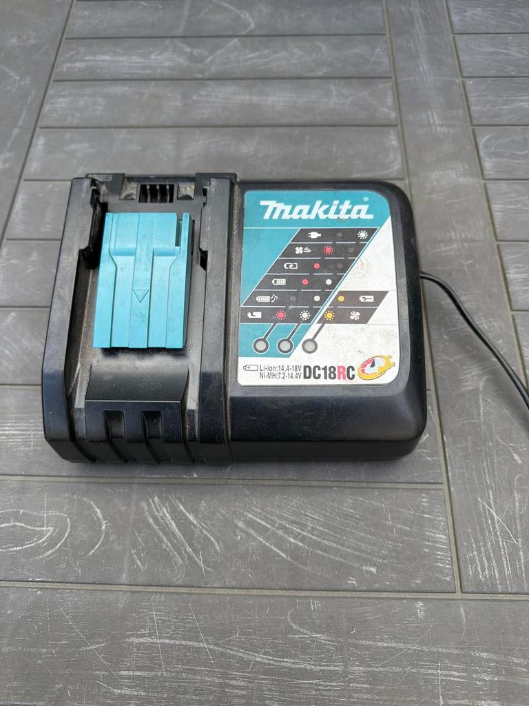 Makita DC18RC Snellader voor Li-ion accu's, Ophalen of Verzenden, Gebruikt