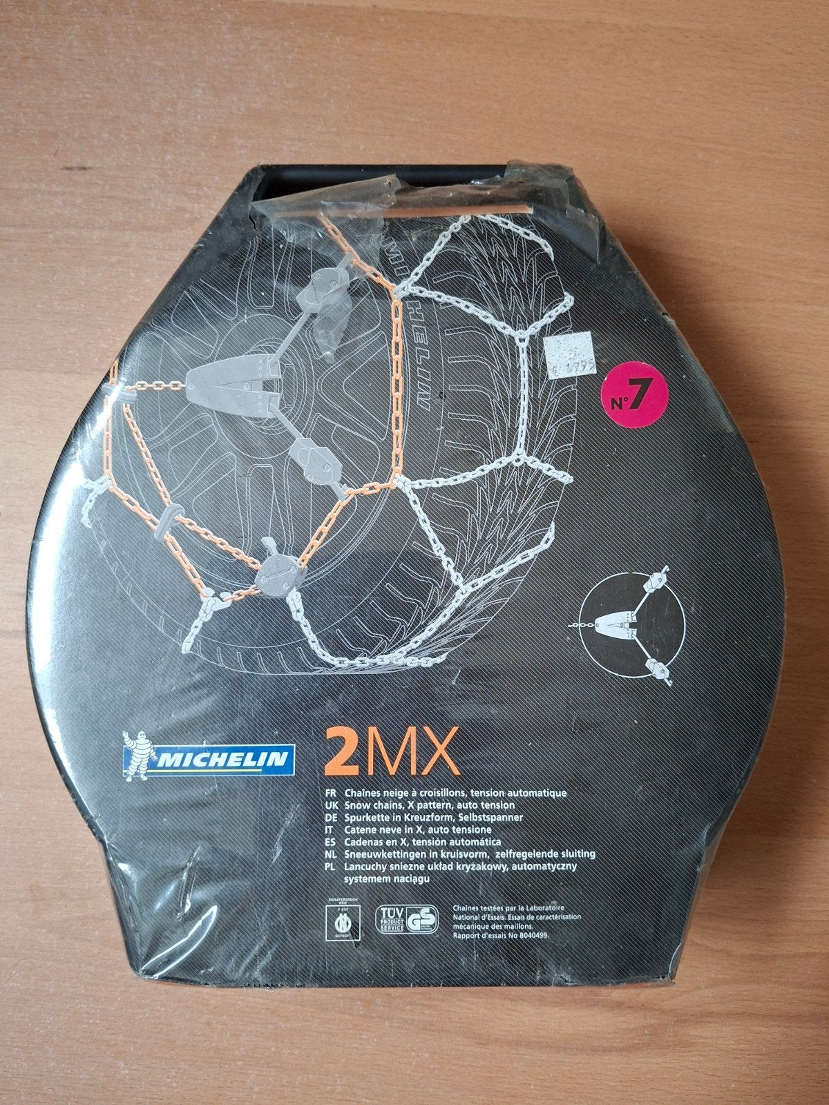 Nieuwe Michelin 2MX Sneeuwkettingen - Maat 7, Ophalen, Nieuw