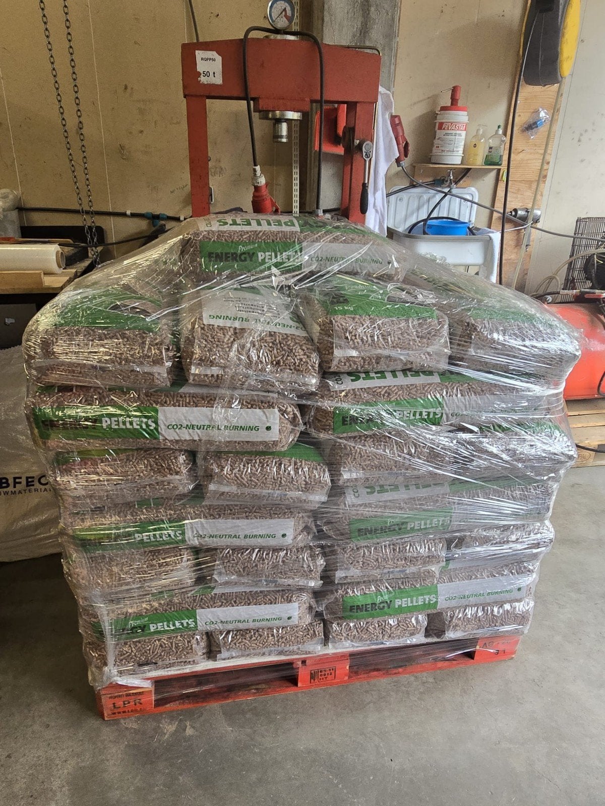 Houtpellets 6mm - CO2-neutraal branden, 6 m³ of meer, Ophalen, Overige houtsoorten, Blokken