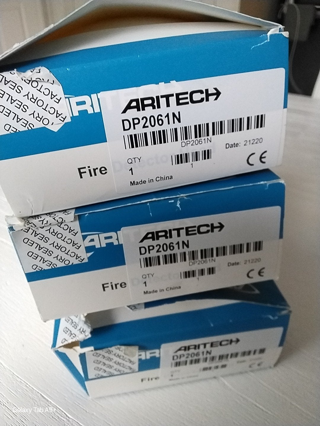 Aritech Rookmelder nieuw, Ophalen of Verzenden, Nieuw, Detector, Sensor of Melder, Rook