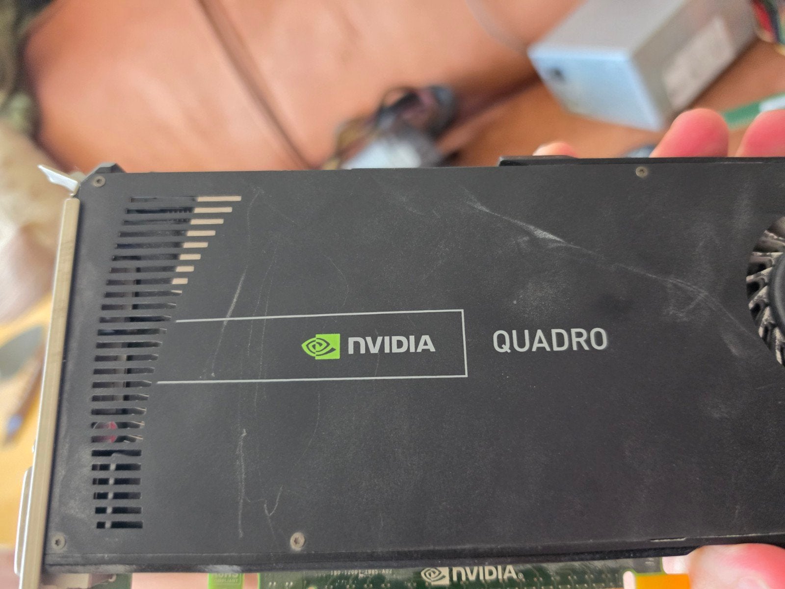 nvidia quadro  videokaart, Ophalen of Verzenden, GDDR5, PCI-Express 3, DVI