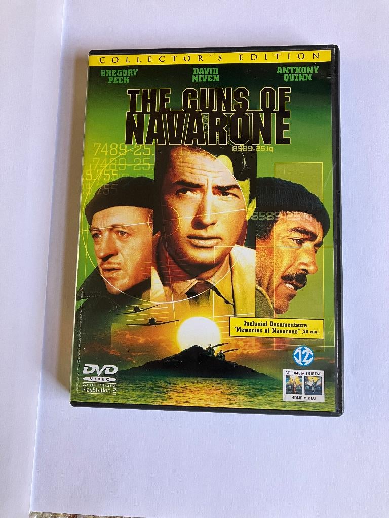 the guns of navarone dvd 1961 david niven gregory peck klass, 1960 tot 1980, Alle leeftijden, Ophalen of Verzenden, Zo goed als nieuw