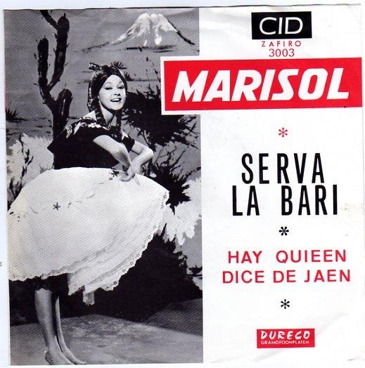Marisol- Serva la Bari, Verzenden, 7 inch, Pop, Fotohoes
