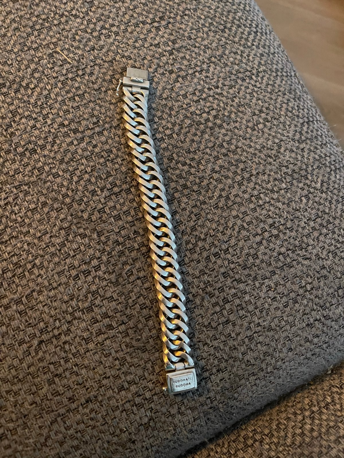 Buddha to Buddha Chain Armband - Zilver, Ophalen of Verzenden, Zo goed als nieuw, Zilver