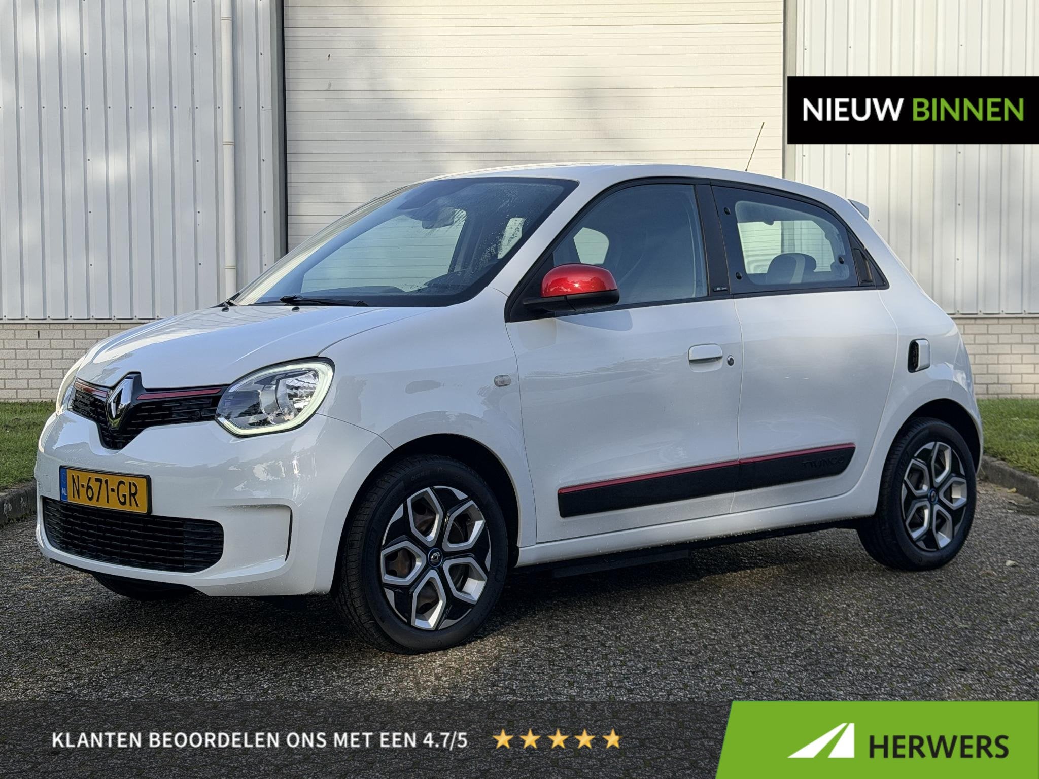 Renault Twingo Z.E. R80 Collection / 1e Eigenaar / Dealer On, Automaat, Dealer onderhouden, 22 kWh, Wit