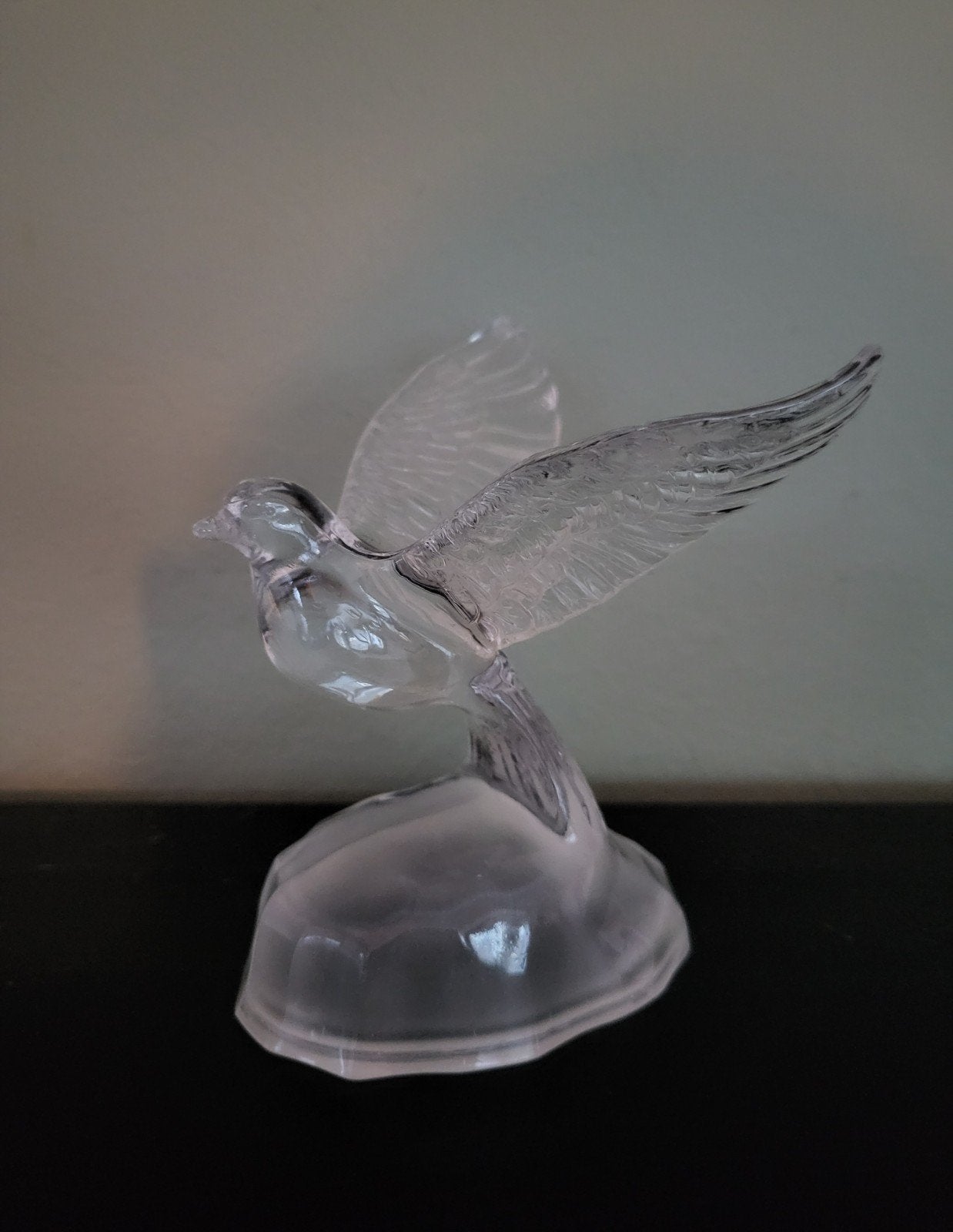 Vintage Cristal d'Arques kristallen vogelbeeld, Ophalen