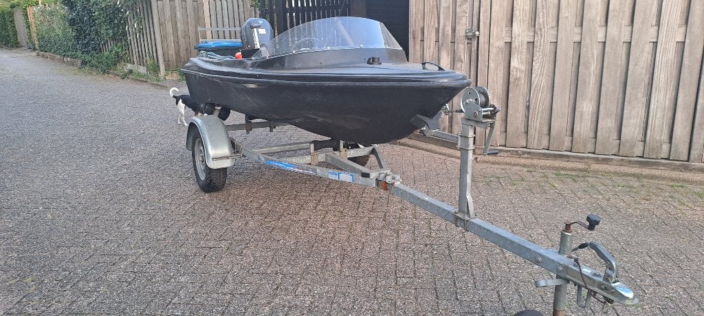 Motorbootje 6 pk yamaha, Watersport en Boten, Speedboten, Ophalen, Gebruikt, Viertaktmotor, Minder dan 70 pk