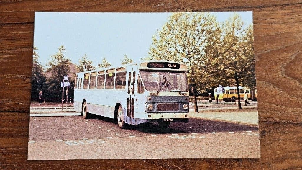 Foto BUS KLM ABB Schiphol 3060, Verzamelen, Verzenden, Gebruikt, Bus of Metro, Overige typen