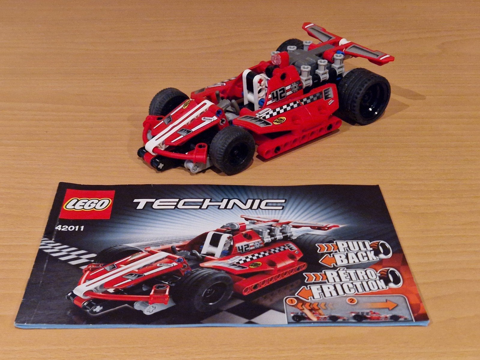 lego technic 42011, Ophalen of Verzenden, Zo goed als nieuw
