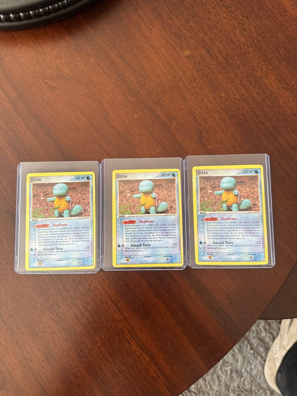 Ditto 40/113 pokemon kaart, Squirtle, Ophalen of Verzenden, Zo goed als nieuw