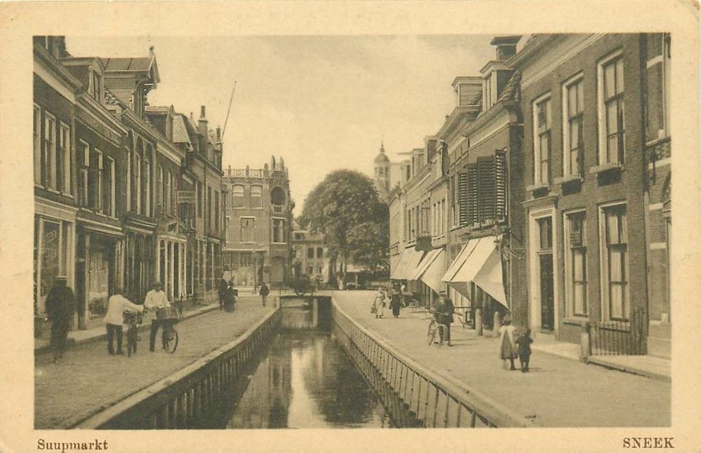 388-303-015 Sneek Suupmarkt, Verzenden, Voor 1920, Friesland