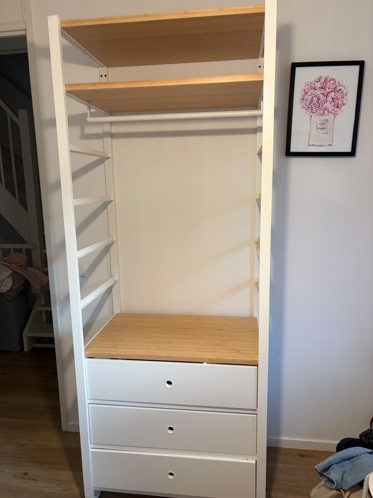 Kledingkast Elvarli Ikea, Ophalen, Met lade(s), 200 cm of meer, 50 tot 100 cm