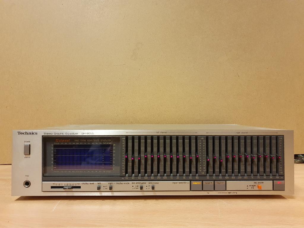 Technics Stereo Graphic Equalizer SH-8055, Muziek en Instrumenten, Effecten, Gebruikt, Equalizer, Ophalen of Verzenden