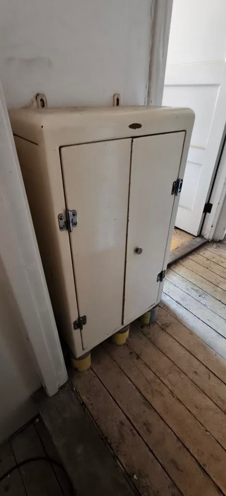 Vintage metalen medicijnkastje jaren '50/'60 - Industrieel, Ophalen
