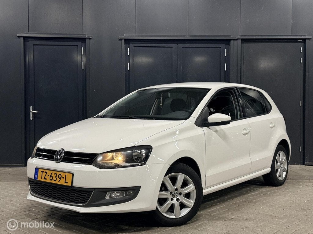 Volkswagen Polo 1.2 TSI Highline|stoelverwarming|AUT|prksens, Auto's, Euro 5, 4 cilinders, Wit, 19 km/l