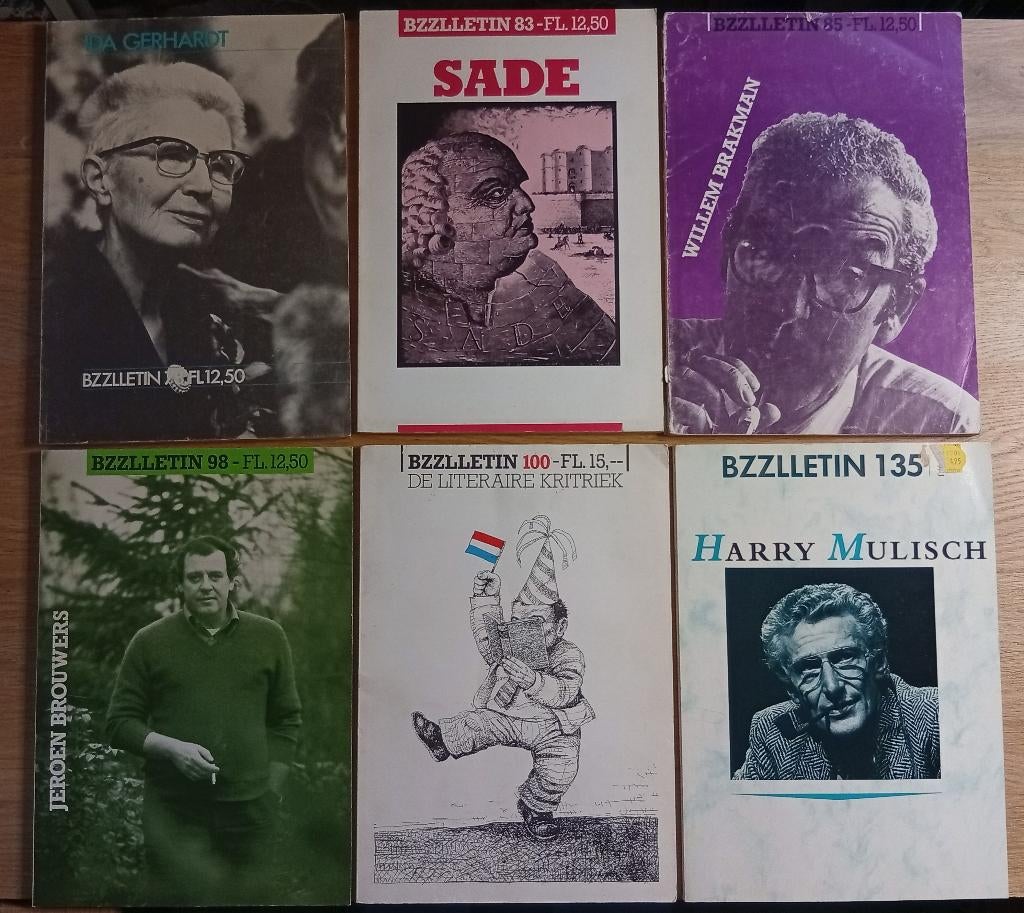 Bzzlletin - Nederlands literair tijdschrift, div. uitgaven, Ophalen of Verzenden, Gelezen, Overige typen