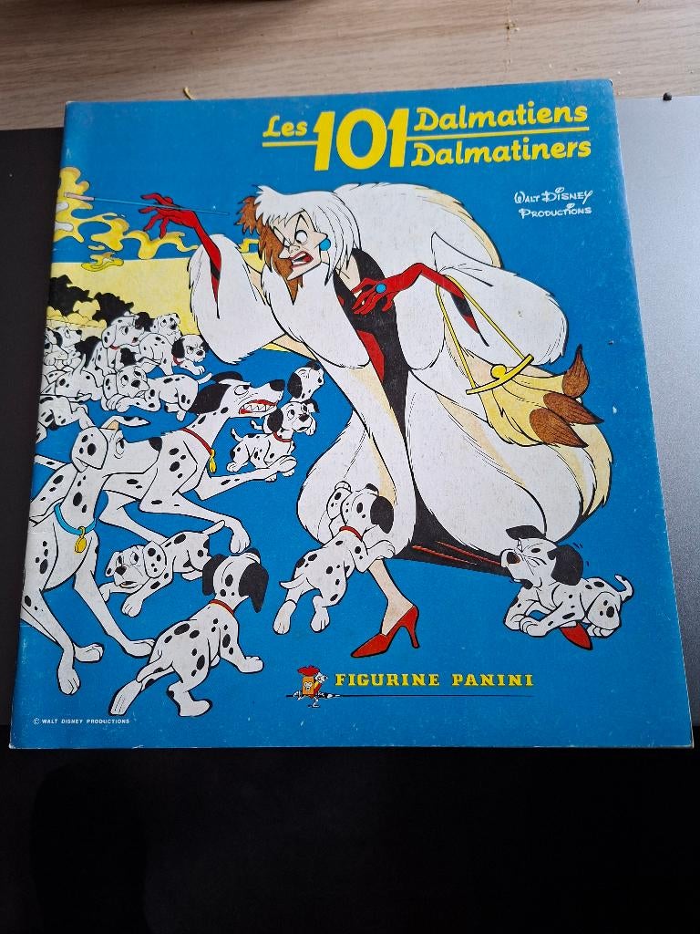 Leeg album Panini 101 Dalmaitiers 1980, Ophalen of Verzenden, Zo goed als nieuw, Overige typen