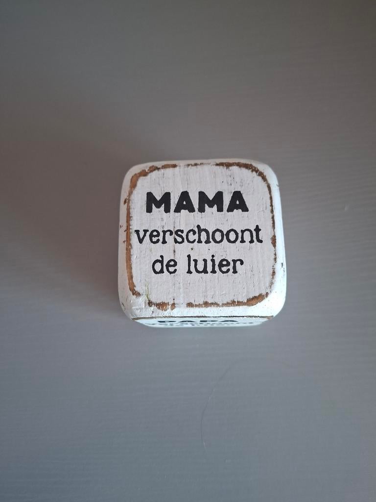 Luier dobbelsteen, Ophalen of Verzenden, Zo goed als nieuw