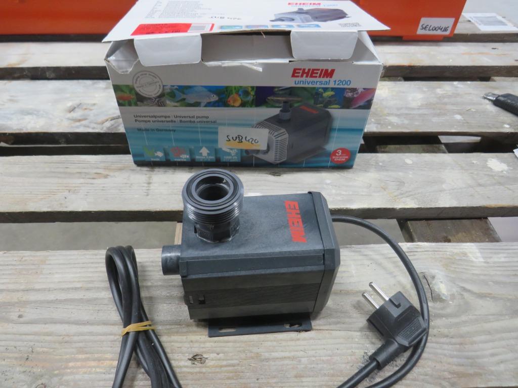 eheim hobbypomp 1200l/h nieuw in doos, Eheim.de, Nieuw, Zandhaarweg, Ophalen of Verzenden