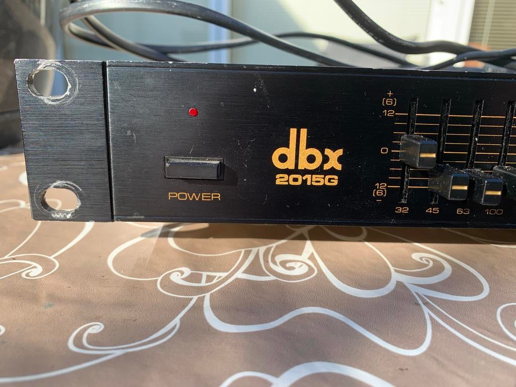 Dex Stereo Equalizer - DBX 2015G, Audio, Tv en Foto, Professionele Audio-, Tv- en Video-apparatuur, Ophalen, Gebruikt, Audio