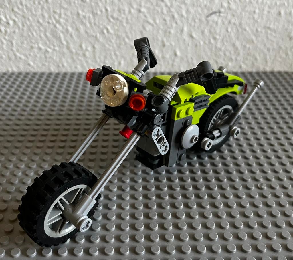 LEGO Creator - 31018 groene motor, Ophalen of Verzenden, Zo goed als nieuw