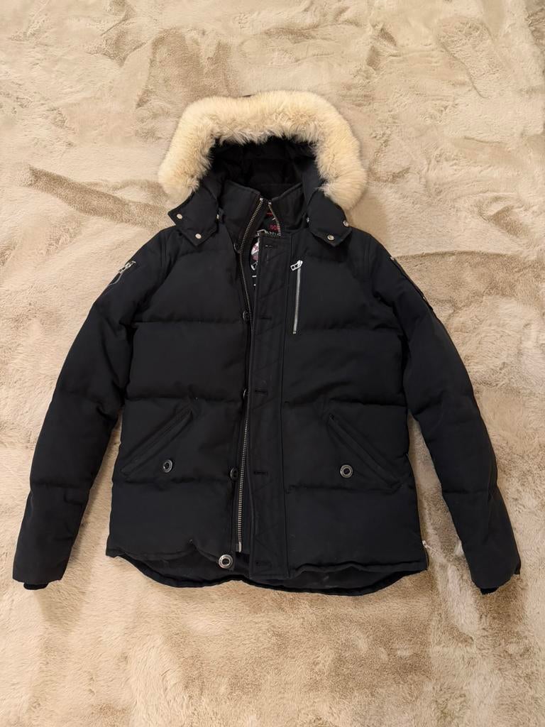 Moose knuckles jas, Ophalen of Verzenden, Zo goed als nieuw, Maat 48/50 (M), Zwart