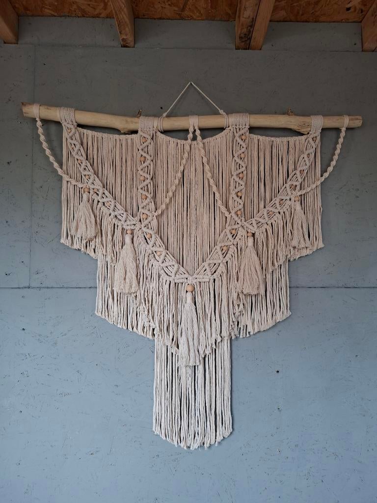 Nieuwe handgemaakte macrame wandkleed, Ophalen of Verzenden, Nieuw
