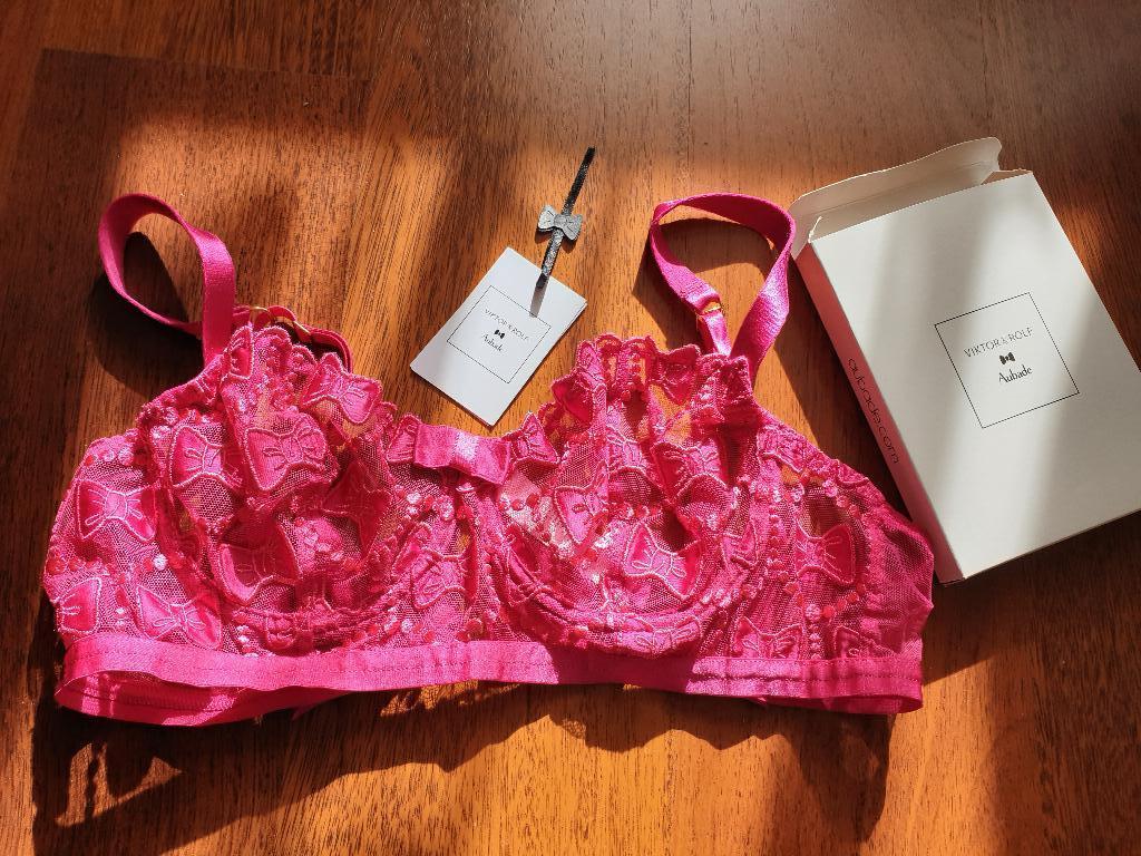 Aubade Viktor en Rolf - The Bow collection bh roze - 80B, Kleding | Dames, Aubade x Viktor & Rolf, Ophalen of Verzenden, Roze