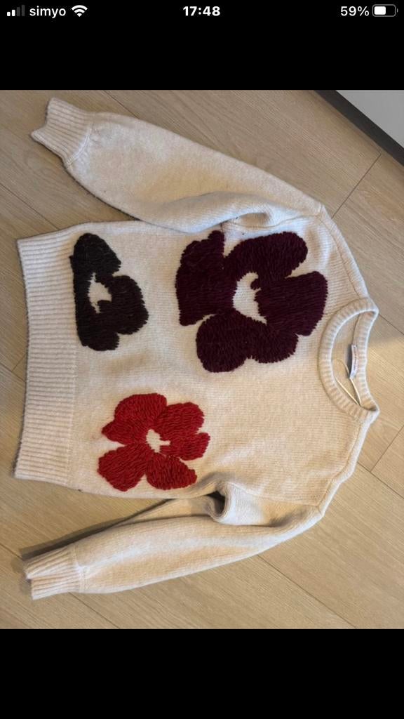 Prachtige trui Studio Anneloes S, Ophalen of Verzenden, Zo goed als nieuw, Maat 36 (S), Beige