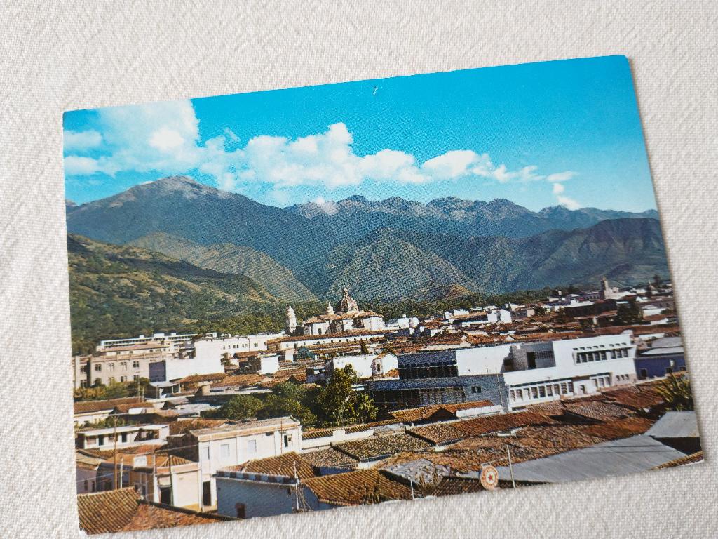 Mérida, Venezuela - Vista Panorámica, Ophalen of Verzenden, 1960 tot 1980, Ongelopen, Buiten Europa