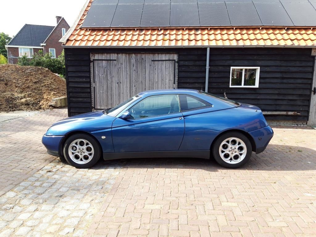 Alfa Romeo GTV 2.0 V6 Turbo 1996 Blauw, Auto's, Alfa Romeo, Voorwielaandrijving, 1380 kg, 201 pk, Blauw