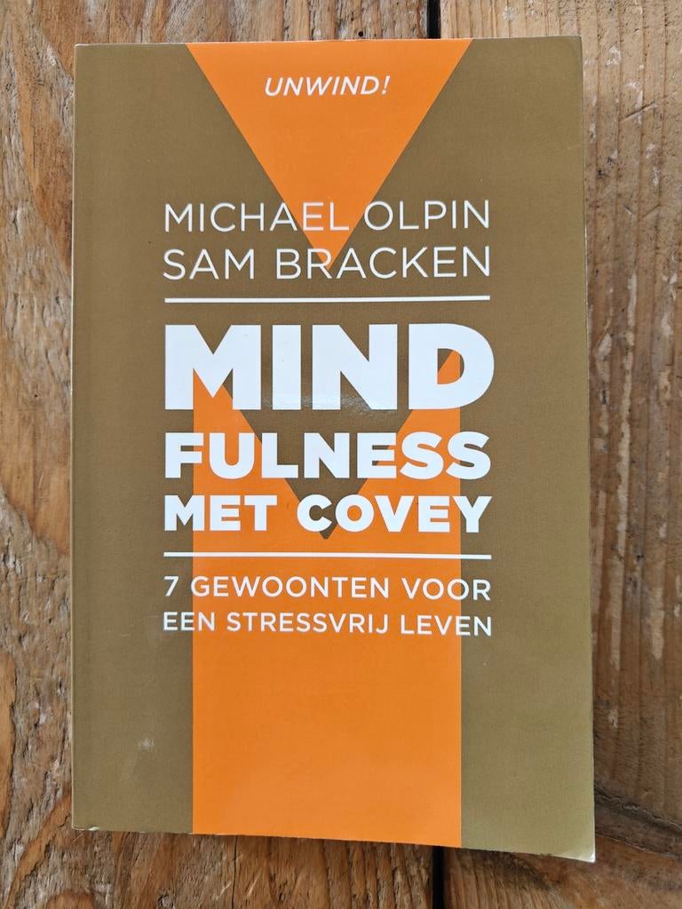 Mindfulness met Covey., Ophalen of Verzenden, Zo goed als nieuw