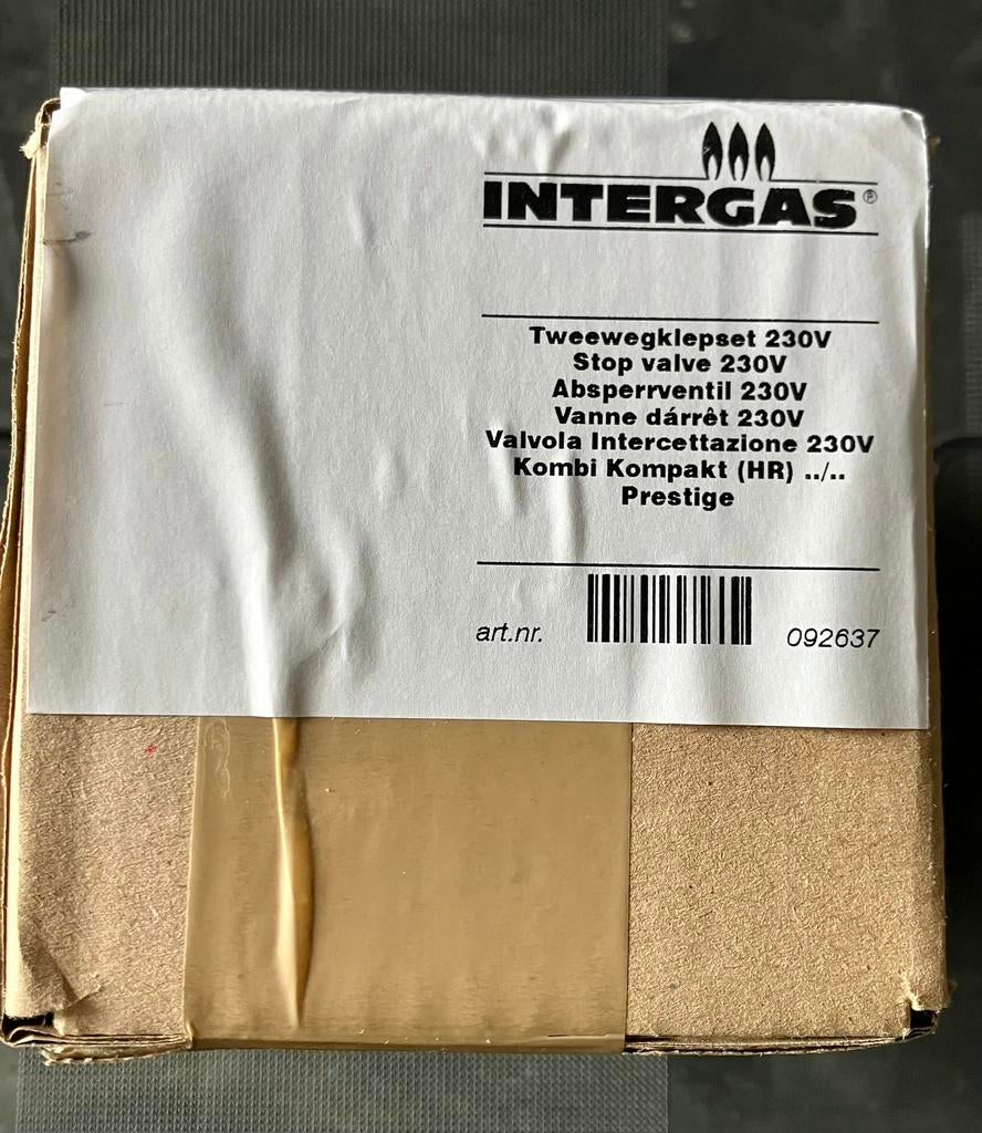 Nieuw! - Intergas 2-wegklepset 230V - VC4013, Doe-het-zelf en Verbouw, Minder dan 30 cm, Cv-ketel of Combi-ketel, Nieuw, Minder dan 60 cm