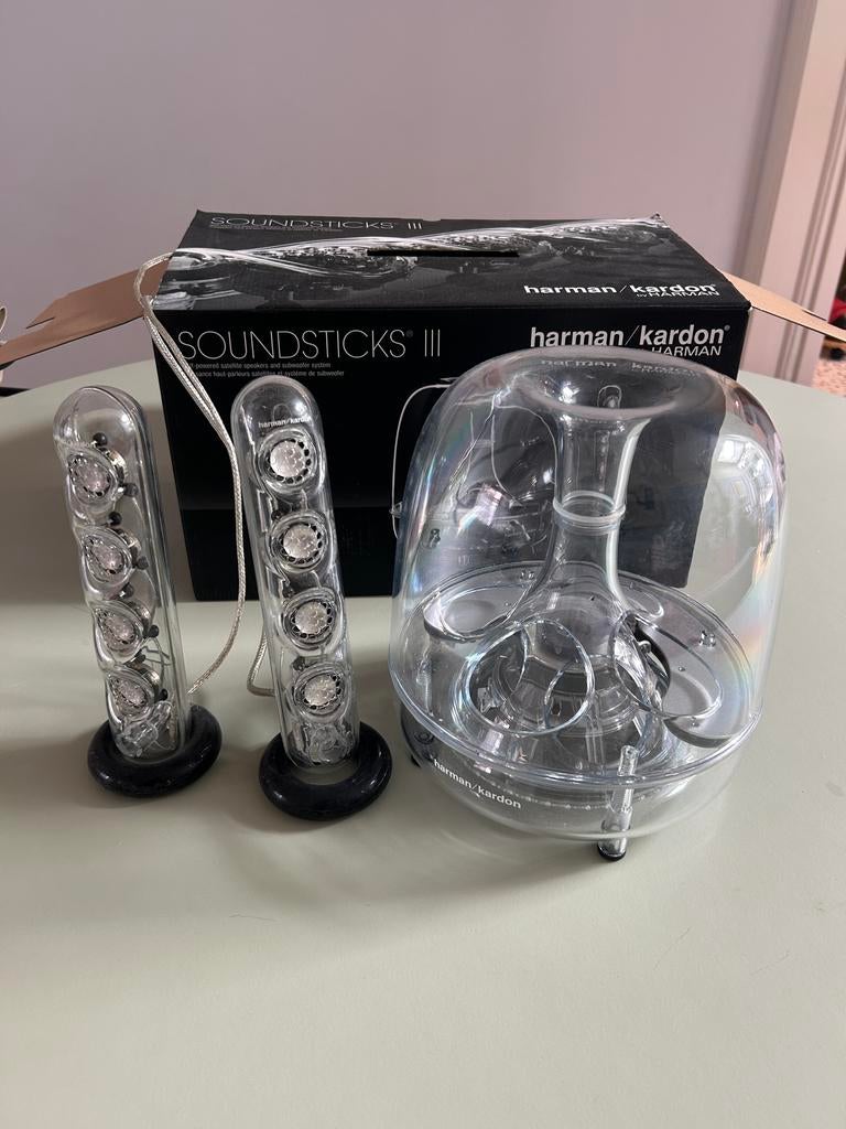 Harman/Kardon SoundSticks III, Computers en Software, Pc speakers, Ophalen, Harman/Kardon