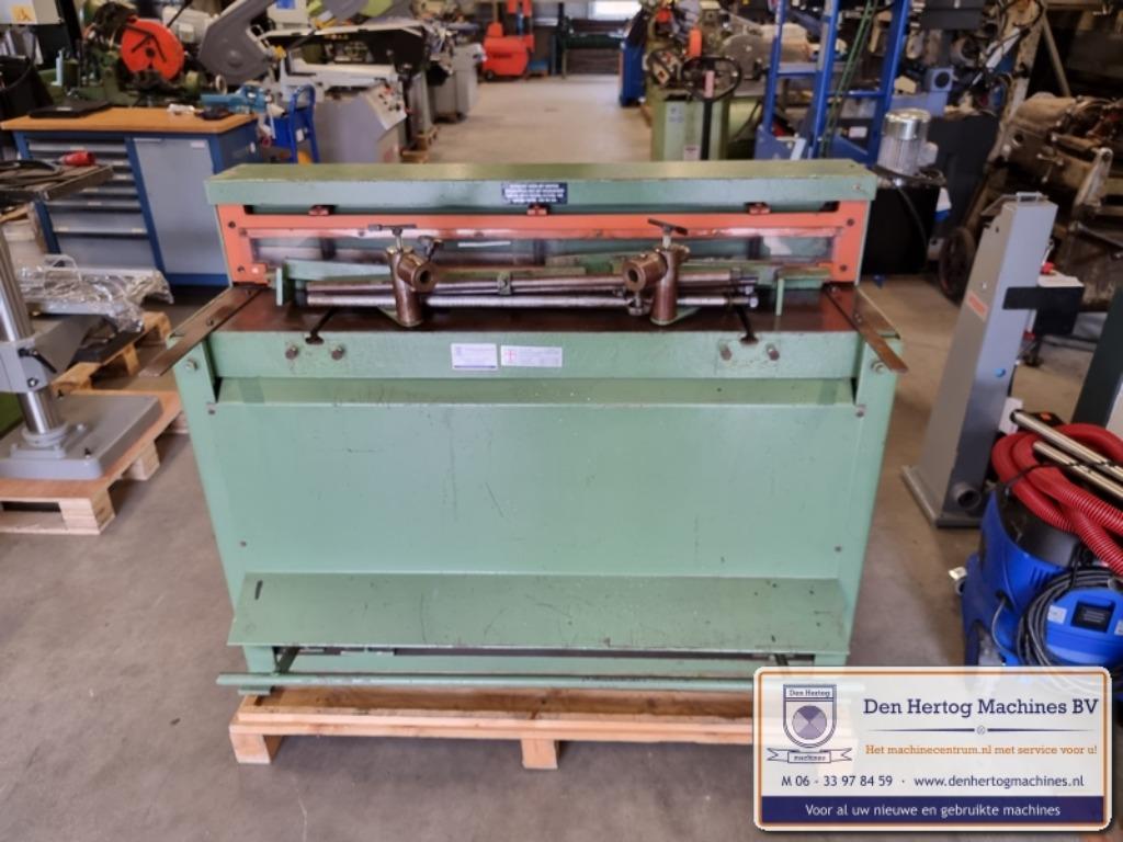 JORG 4003E 1250x2mm compactschaar knipschaar knipbank 400V, Doe-het-zelf en Verbouw, Gereedschap | Overige machines, Ophalen, Gebruikt