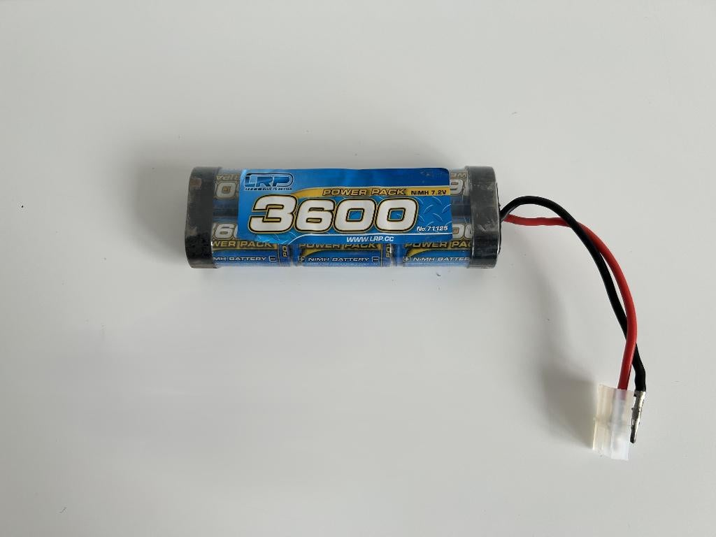 LRP 3600mah accu 1/10, Hobby en Vrije tijd, Modelbouw | Radiografisch | Auto's, Ophalen of Verzenden, Gebruikt, Overige schalen