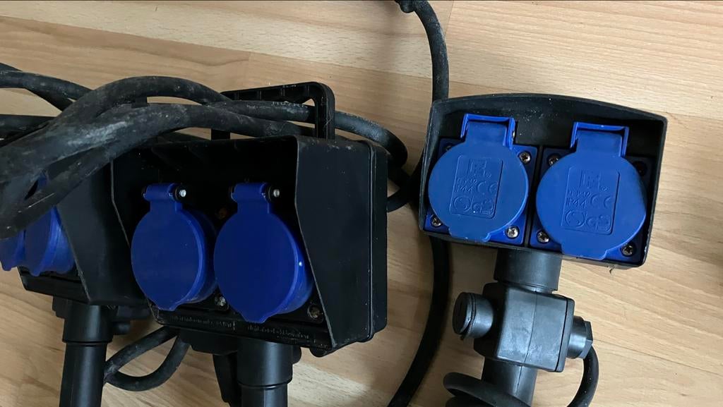 4x Tuin stopcontact - Buiten stopcontact, Tuin en Terras, Buitenverlichting, Ophalen, Kunststof, Gebruikt, Minder dan 50 watt
