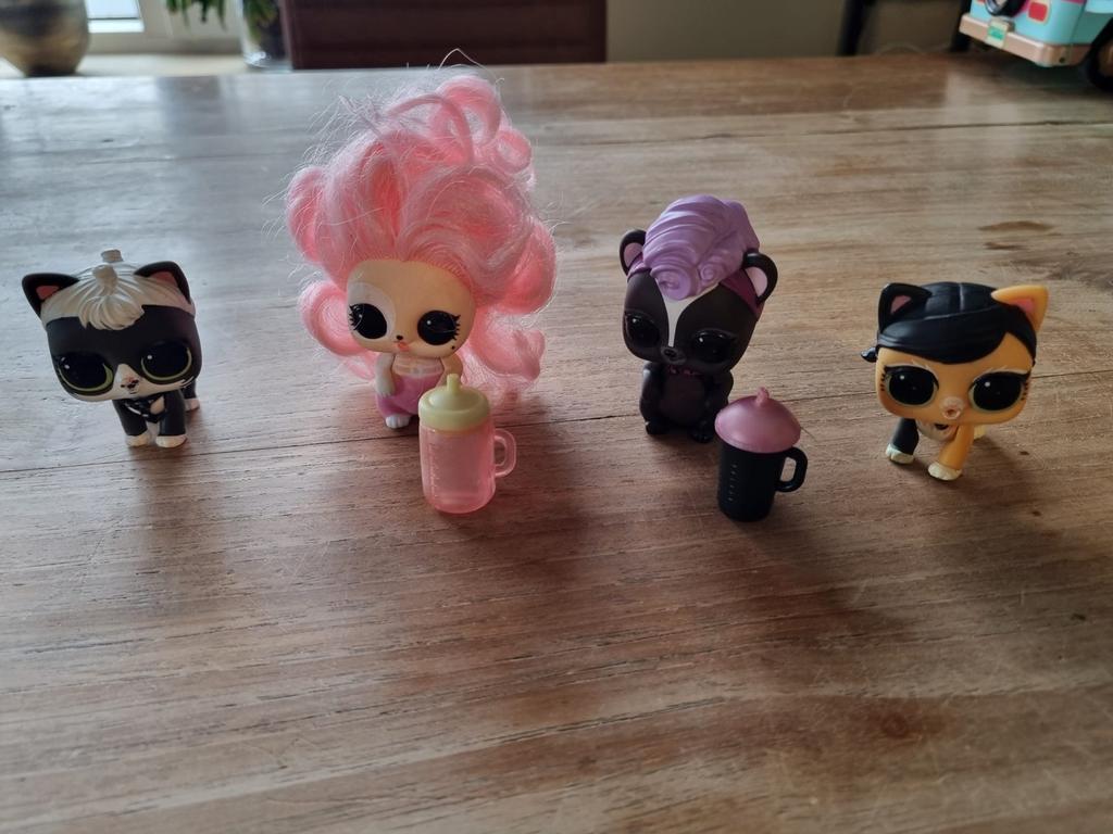 LOL Surprise Collectie: Vliegtuig, Camper, Clubhouse & Poppe, Ophalen of Verzenden, Gebruikt, Overige typen