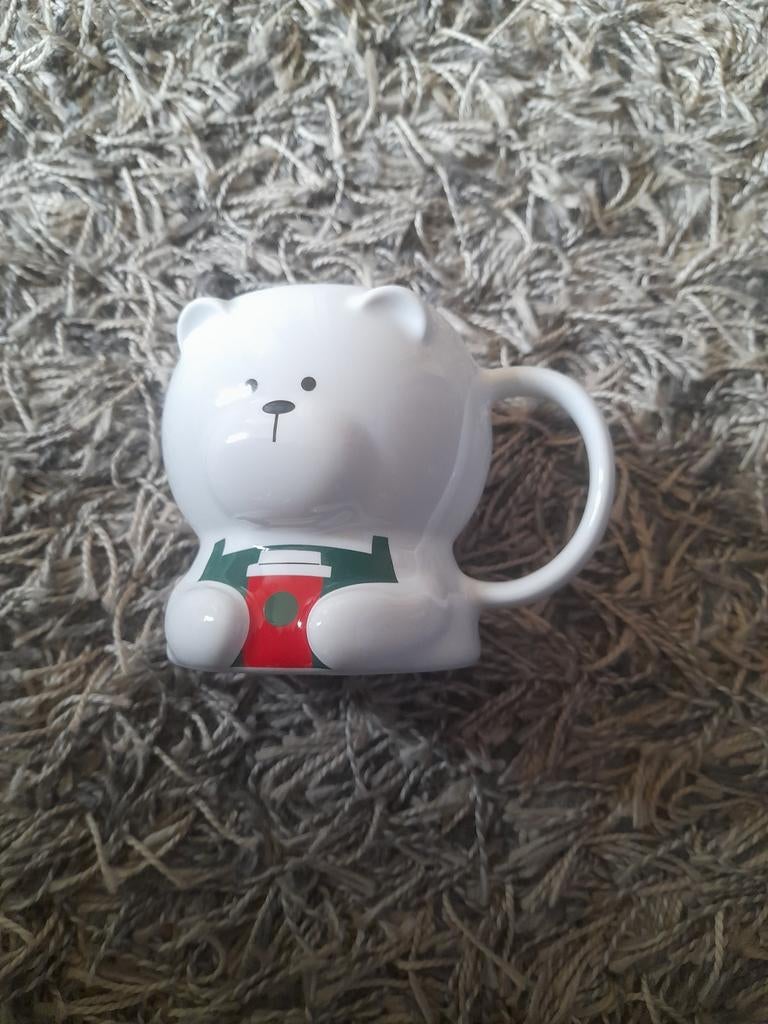Starbucks mok  christmas holliday limited edition bear mug, Ophalen of Verzenden, Nieuw, Gebruiksvoorwerp